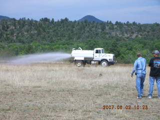 Young -- Chapman Ranch Airport - water sprayer