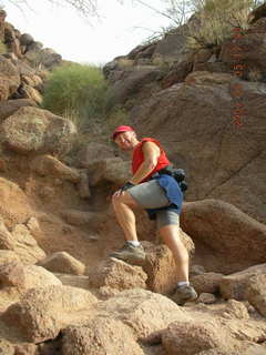 Camelback Hike - Echo Canyon side - Adam