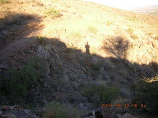 549 66w. Windgate-Bell trail hike - Adam's shadow