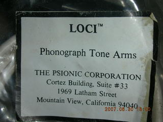 the LOCI museum and tapes
