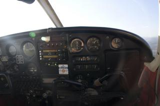 61 68g. flight and run with Sebastian - instrument panel