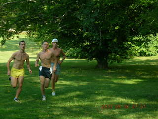 CHS-XC-2007 - x, Dan, Adam running