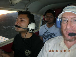 642 69c. Abishek, Varun, Adam flying in N4372J