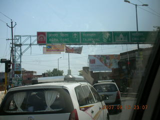 30 69e. on the way to Agra