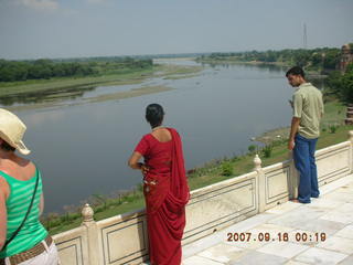 Taj Mahal - Yamuna River