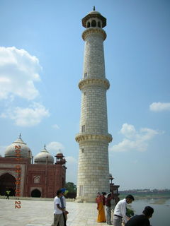 Taj Mahal spire