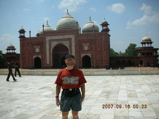 Taj Mahal ornate main building - Adam