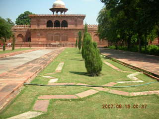 Taj Mahal wall area