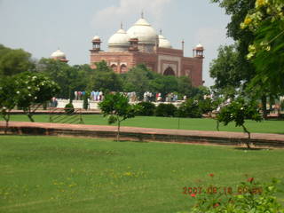 Taj Mahal from a distance
