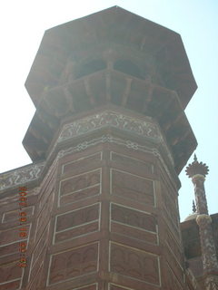 Taj Mahal entrance spires