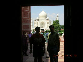 170 69e. Taj Mahal entrance - Adam, Sudhir