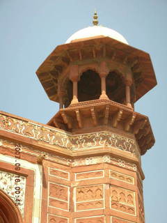177 69e. Taj Mahal entrance spire