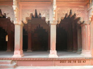 Agra Fort - intricate arches