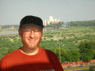 Agra Fort - Taj Mahal in the distance - Adam