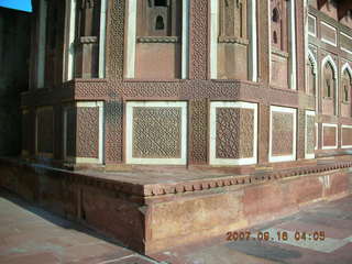 Agra Fort - carved pattern