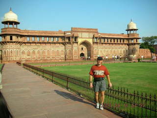 Agra Fort - garden, Sudhir