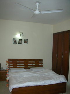 3 69f. my bed in Essel Towers, Gurgaon, India
