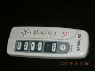 remote control for air conditioner, India