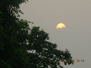 morning run, Gurgaon, India - morning sun