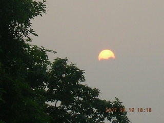 morning run, Gurgaon, India - morning sun