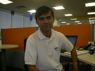 Sudhir at SAP Labs, Gurgaon, India