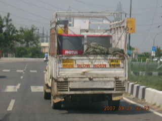 13 69h. driving in Gurgaon, India