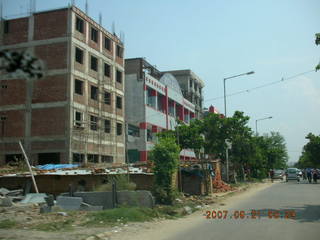 15 69h. driving in Gurgaon, India