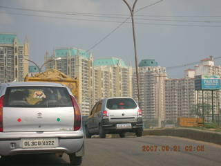 driving in Gurgaon, India