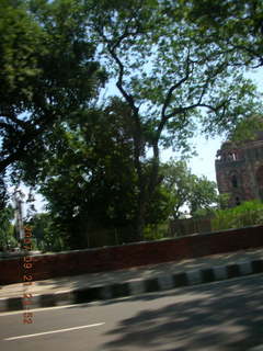Iskcon Temple seen from lotus temple, Delhi
