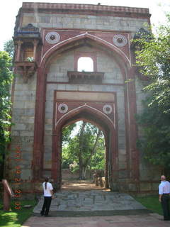 204 69h. Humayun's Tomb, Delhi - arch