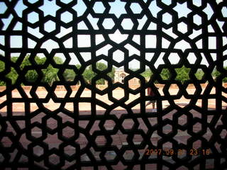 Humayun's Tomb, Delhi - ornate window