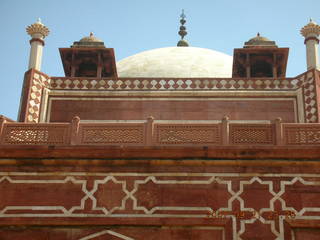 Humayun's Tomb, Delhi - radial ceiling design