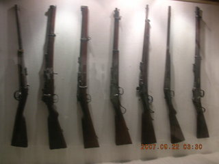 142 69j. Red Fort, Delhi - museum guns