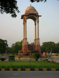 220 69j. India Gate, Delhi - small, high arch