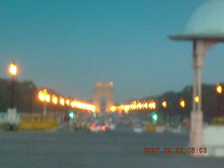 India Arch at dusk, Delhi