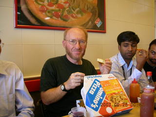 Gurgaon work group at Domino's Pizza - Adam