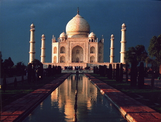 Taj Mahal at night - Agra, India