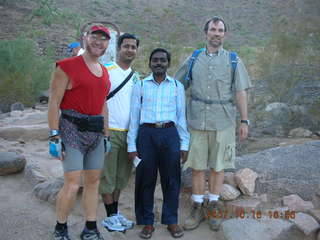 665 6ag. Camelback hike - Adam, Ashish, Benoy, Bernhard