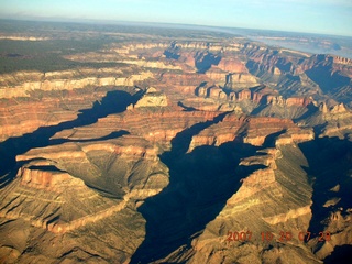 775 6al. aerial - Grand Canyon at dawn