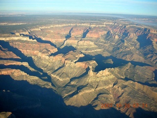 781 6al. aerial - Grand Canyon at dawn