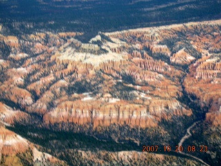 aerial - Bryce Canyon