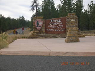 aerial - Bryce Canyon