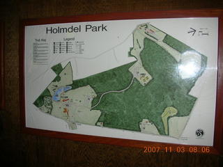 Shore AC XC Holmdel Park - map