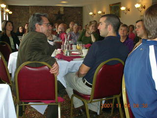 Cheltenham XC banquet - Coach Sexton and Rob