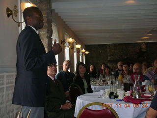 Cheltenham XC banquet - Mark Gyandoh