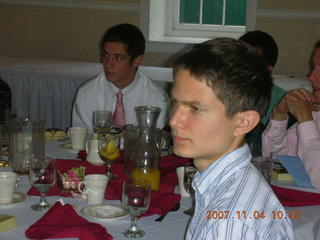 Cheltenham XC banquet - Mike and Eric