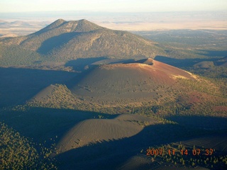 3 6be. aerial - Sunset Crater