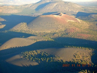 4 6be. aerial - Sunset Crater