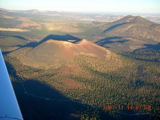 6 6be. aerial - Sunset Crater