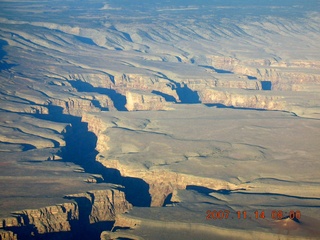 8 6be. aerial - Little Colorado River canyon